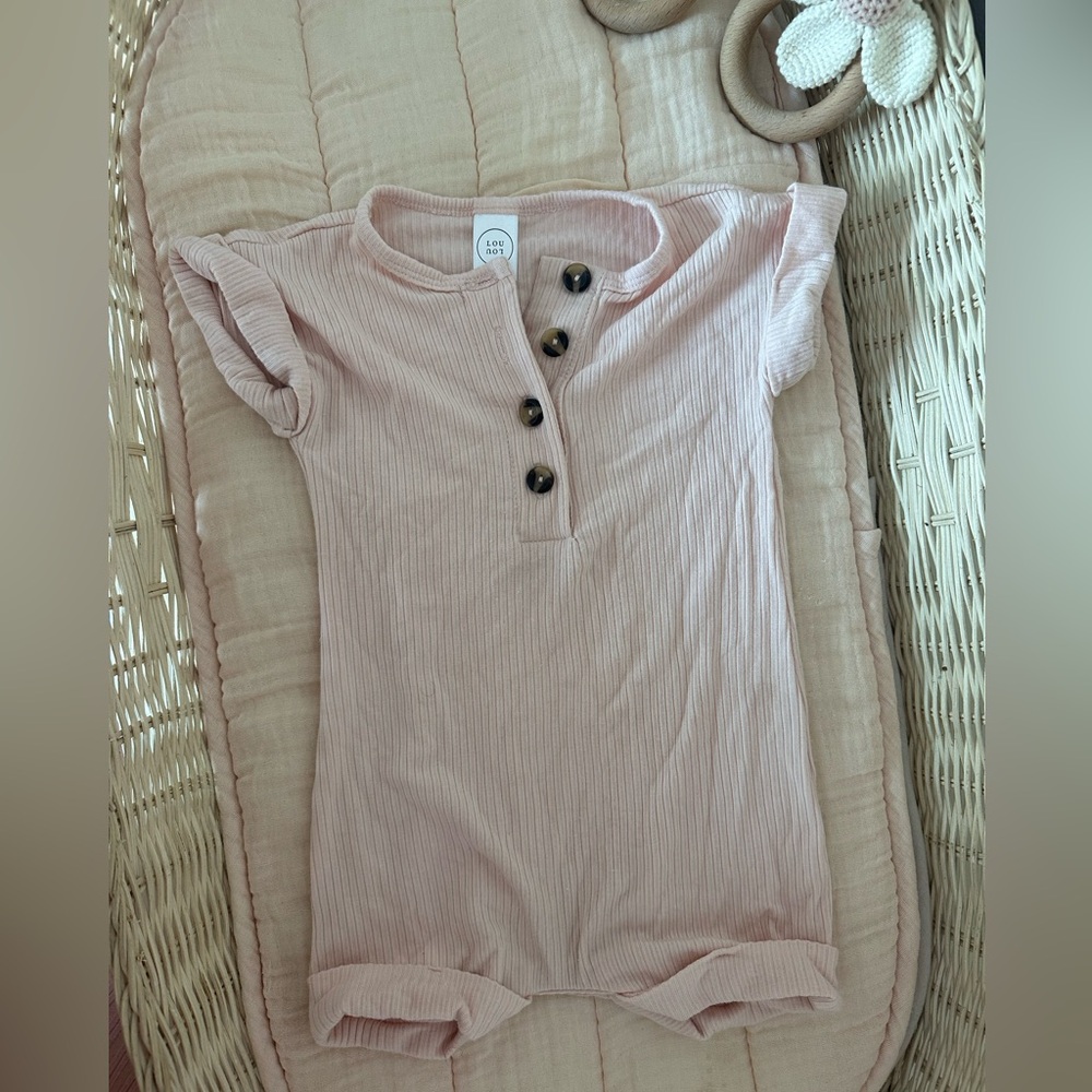 Lou Lou & co Rosie ribbed romper